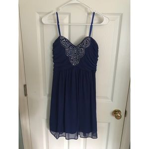 Royal Blue Sequin Formal Dress from Macy’s